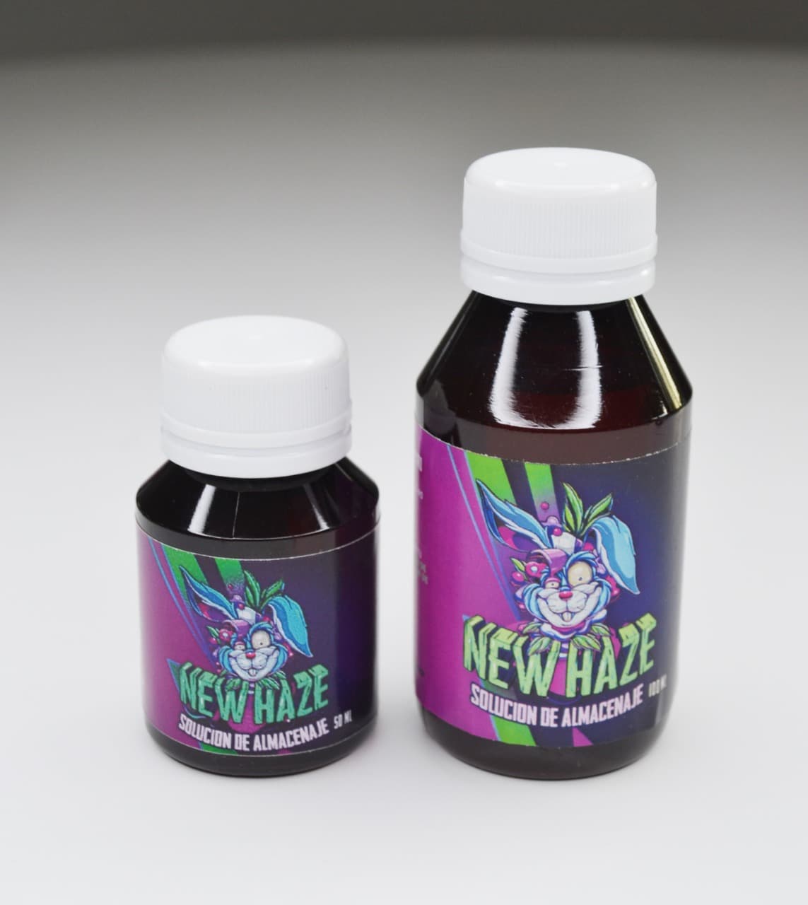 Solución de almacenaje New Haze, 50 y 100 ml